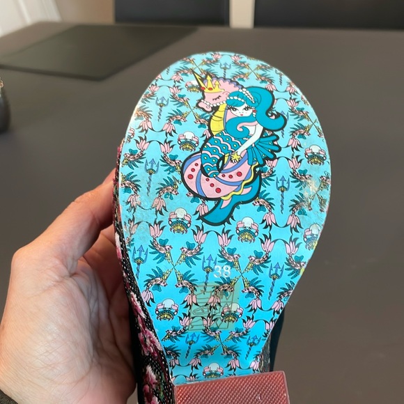 Irregular Choice Velvet Heels - Picture 7 of 7